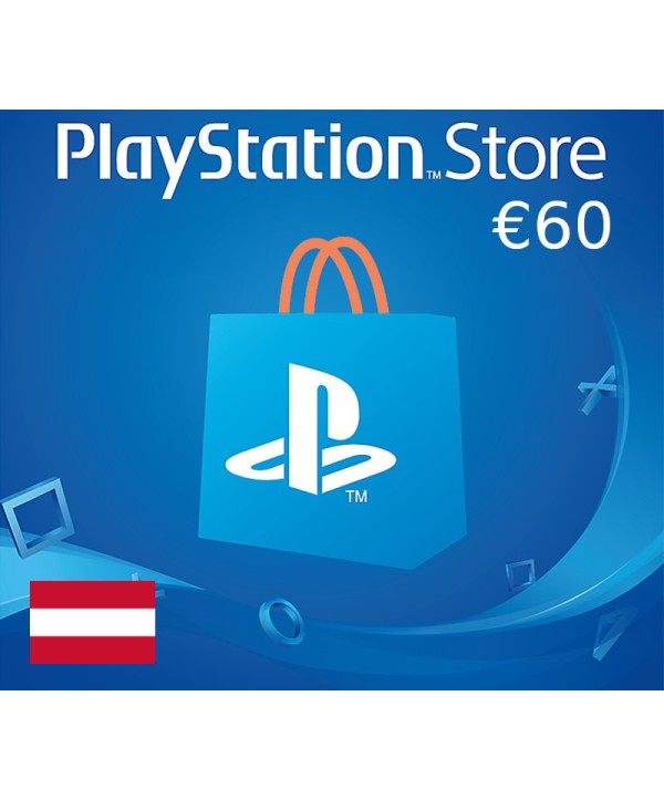 PlayStation Network Card EUR 60 AT PlayStation 5 Key 